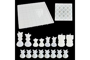 Sutekus Chess Molds for Resin Art: Crafting Custom Chess Sets with Precision