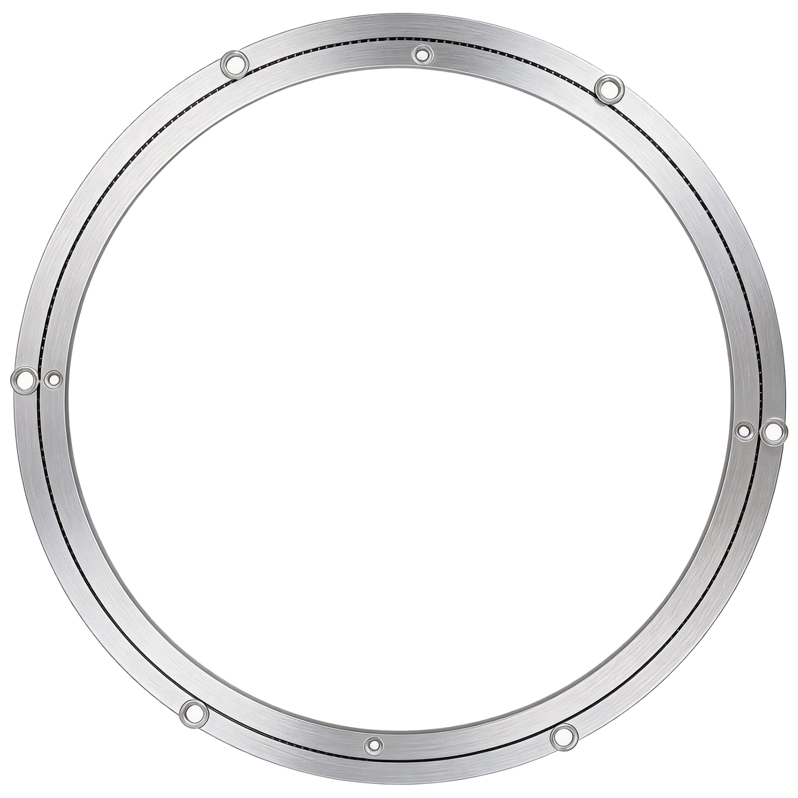Plateau Tournant, Lazy Susan 50 cm (20 Pouces) Roulement Rotatif en Aluminium 360° Plateau Tournant Charge Lourde 180 kg avec Pieds Antidérapants pour Table Salle À Manger Support Écran