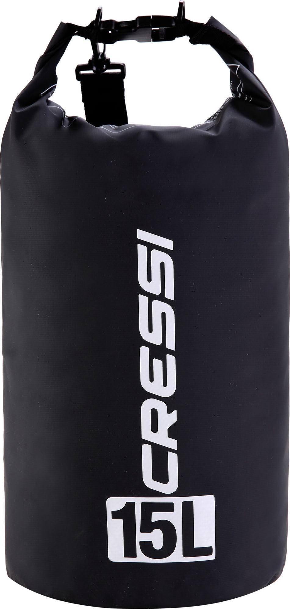 CRESSI Dry Bag Waterproof Backpack in Durable PVC with Roll-Top Closure, Shoulder Strap and Zip, Ideal for Beach, Diving, Snorkelling, Traveling and Water Sports - 1