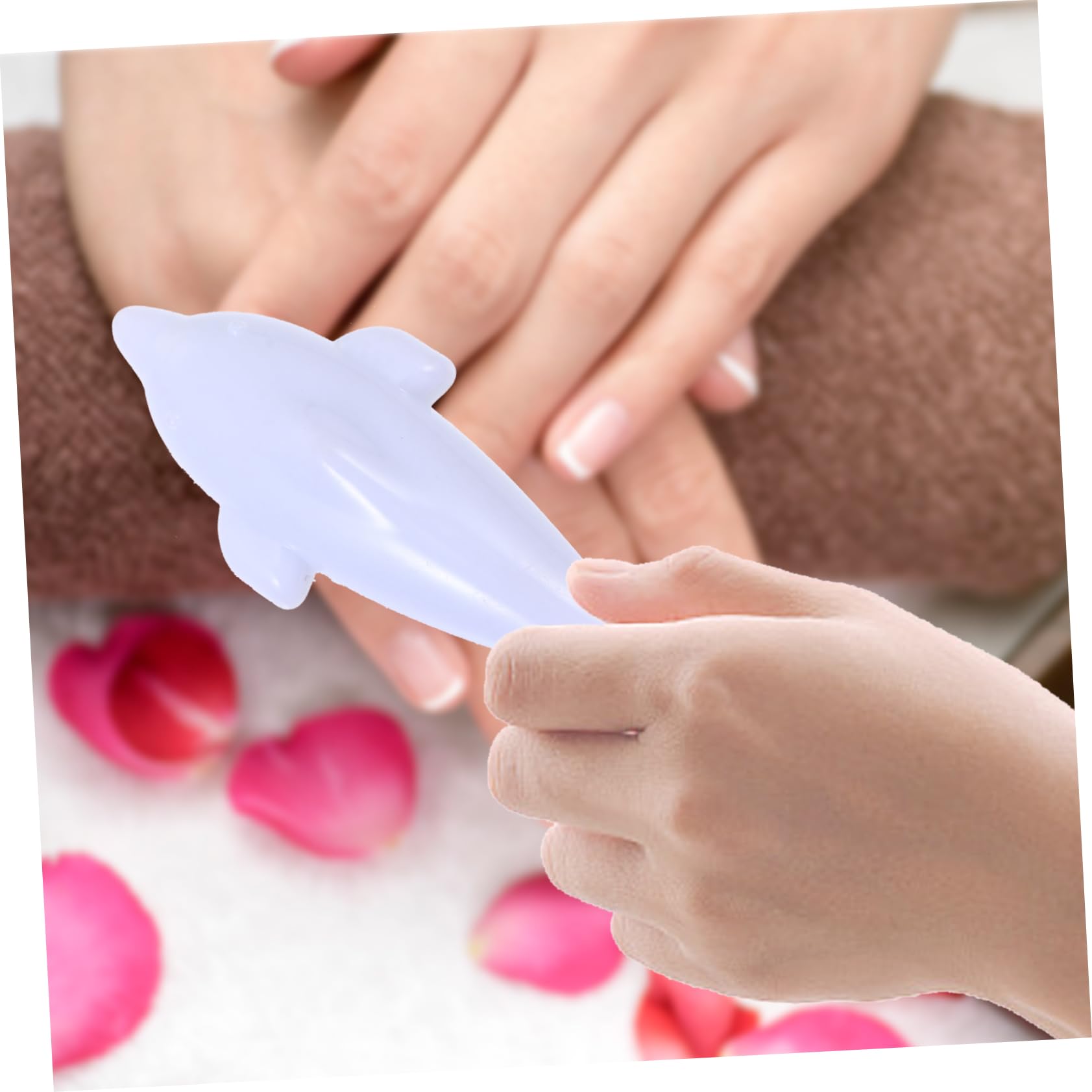 FOMIYES 5pcs Dolphin Nail Brush Cleaning Nail Brush Toenail Cleaner Animal Nail Brush Plastic Cleaner Nail Scrubber Nail Cleaning Brush Nail Dust Brush Durable Manicure Brush Nail Art Tool