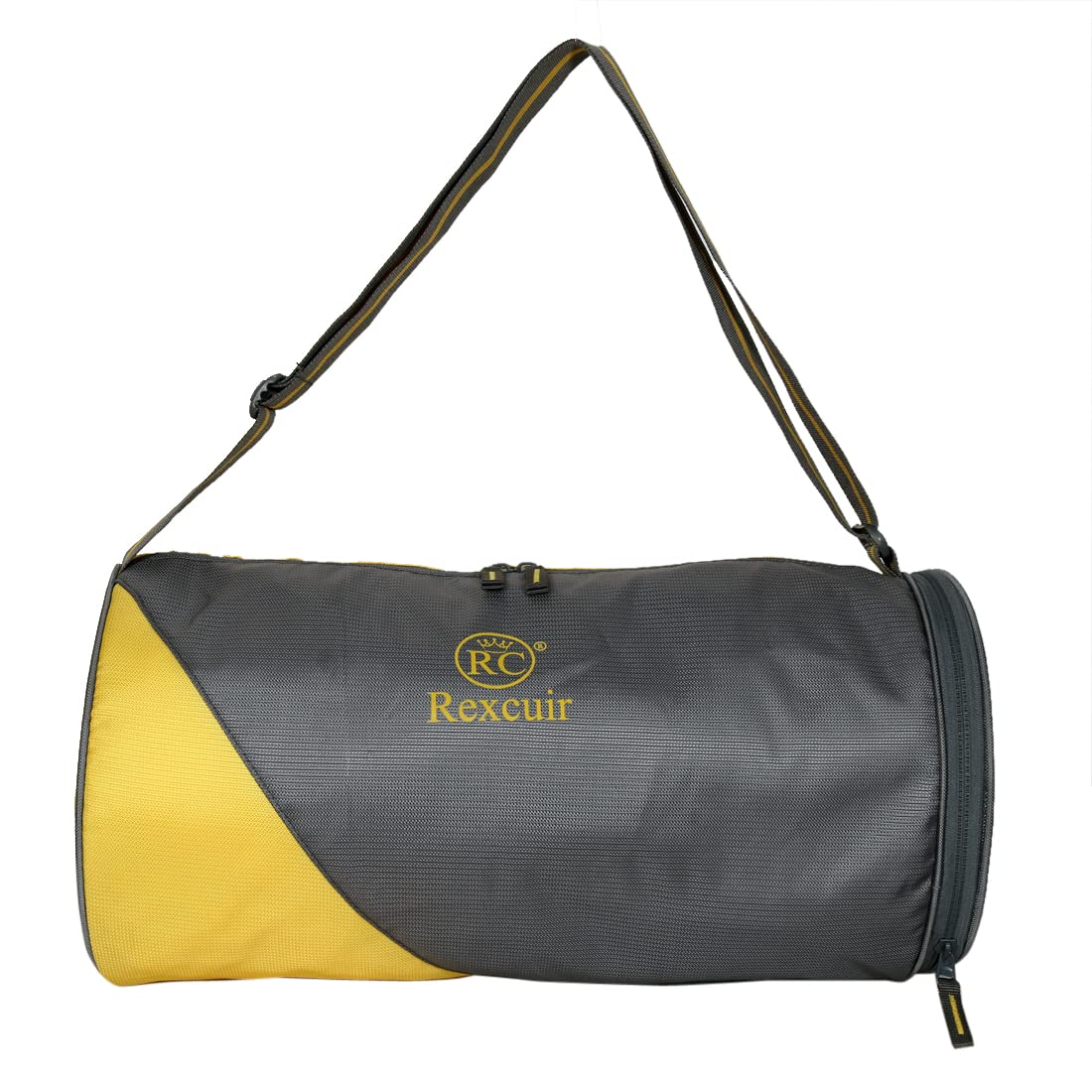 Rc Rexcuir Gym Bags for Men & Women with Shoe Compartment | Gym Duffle Bag | 34 L Capacity | Gym Bags for Men Workout |Gym Bag and Sports Bag for Men and Women for Fitness
