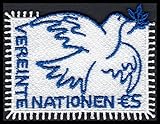 Stato: MNH/** LaVecchiaScatola - 2025 Nazioni Unite Vienna Colomba della Pace - Francobollo ricamato - Unusual
