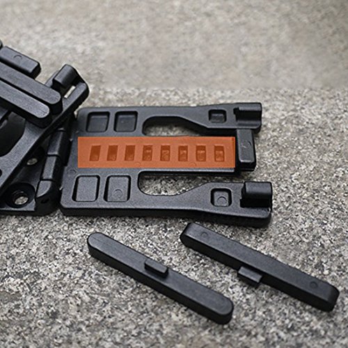 Tactical 1-Pack Belt Clips Universal Utility Edc Belt Clip Outdoor Loops Camping Knife Blade Lock Large With Hardware For Holsters Or Mag Pouches Sheath Tools #TOP2