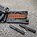 Cuzmak 1-Pack Tactical Belt Clips Universal Utility EDC Belt Clip Outdoor Loops Camping Knife Blade Lock Large with Hardware for Holsters or Mag Pouches Sheath Tools