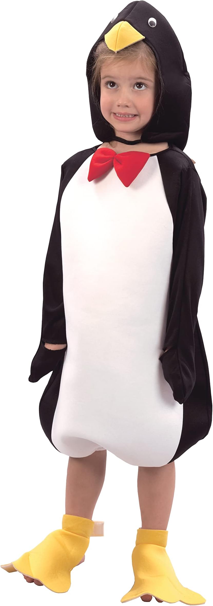 Bristol Novelty CC653 Penguin Costume set | For Kids | Black and White Comical, Age 4-6 Years Old