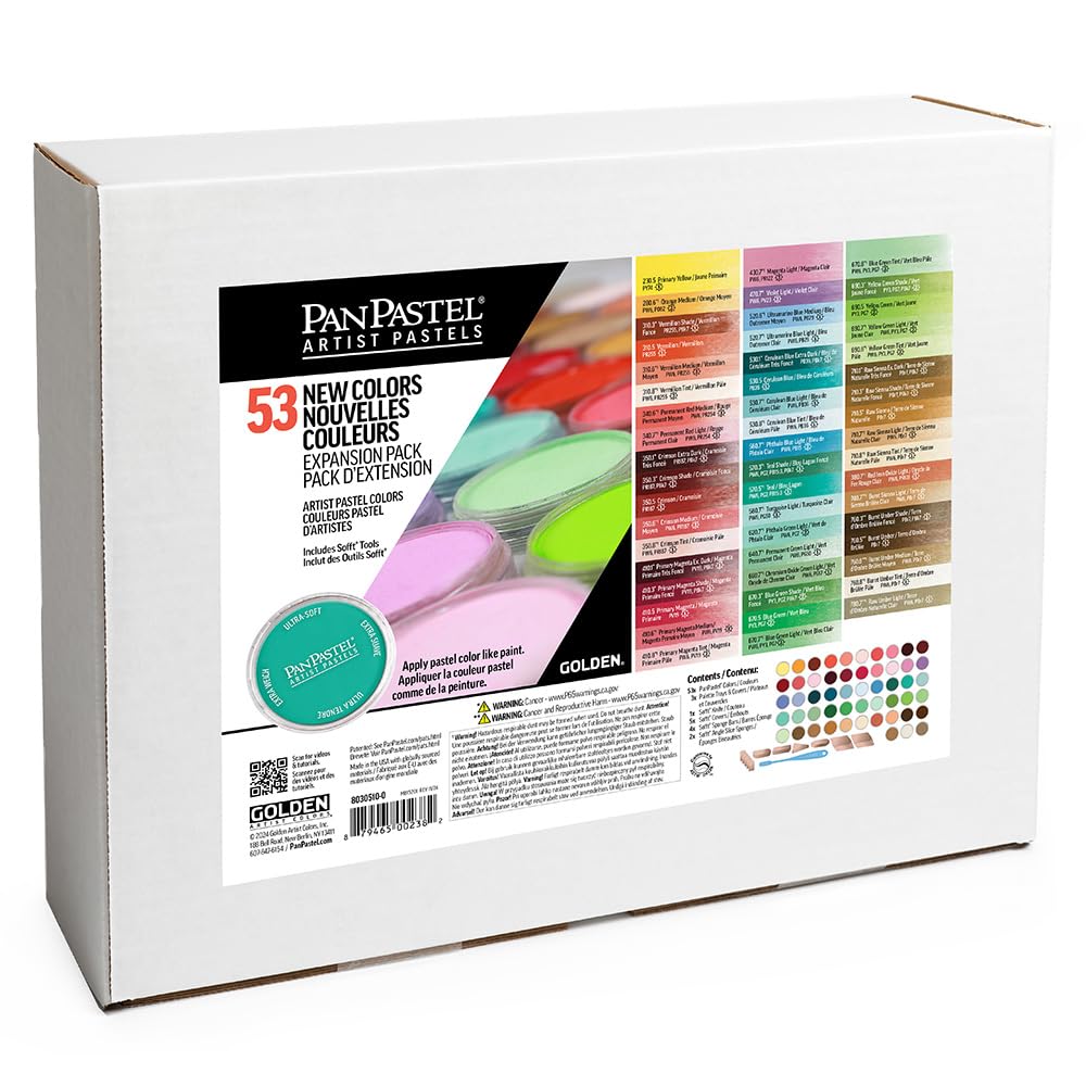 Amazon.com: PanPastel Artist Pastels by GOLDEN, Expansion Pack, 53