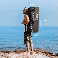 Goosehill 10'6" Felfújható Stand Up Paddleboard Dupla Réteg SUP Deszka Kezdőknek 5
