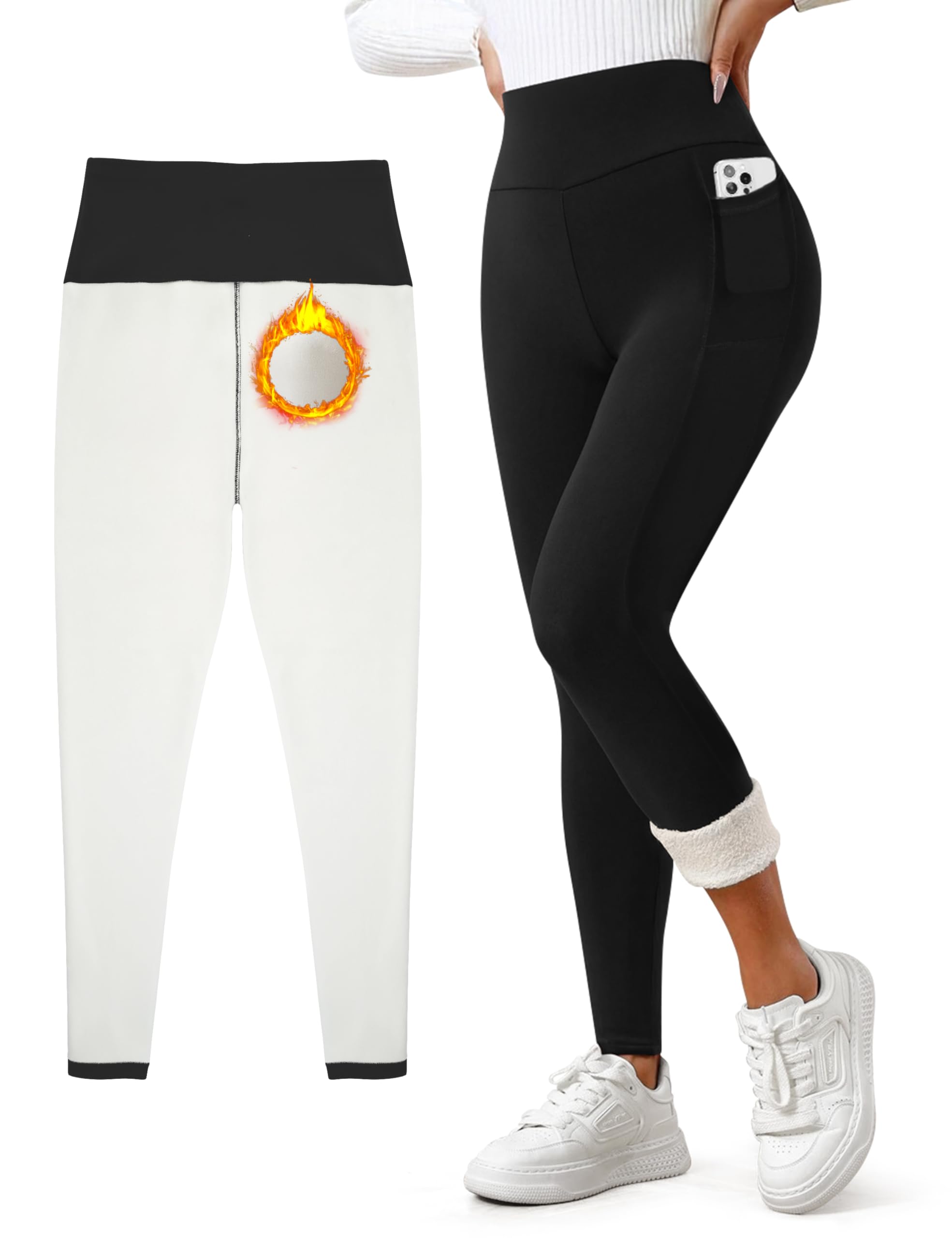 Women's Fleece Lined Weather Leggings