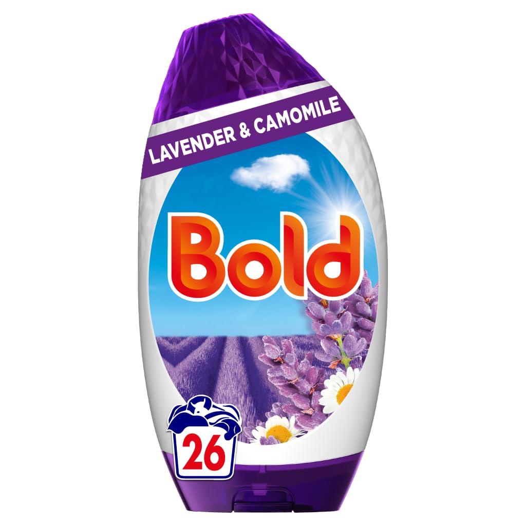 BOLD GEL LAVENDER & CAMOMILE 26 WASHES 858ML