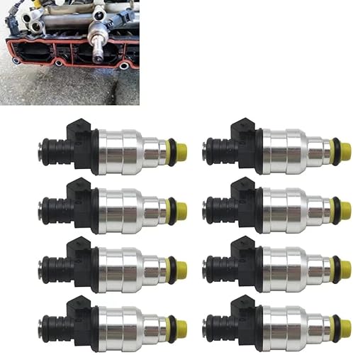 Miniatura 9 de 0280150558 Set (8) inyectores de combustible de 42 libras para Ford Mustang GT, LX y Cobra 1986-1995 5.0L