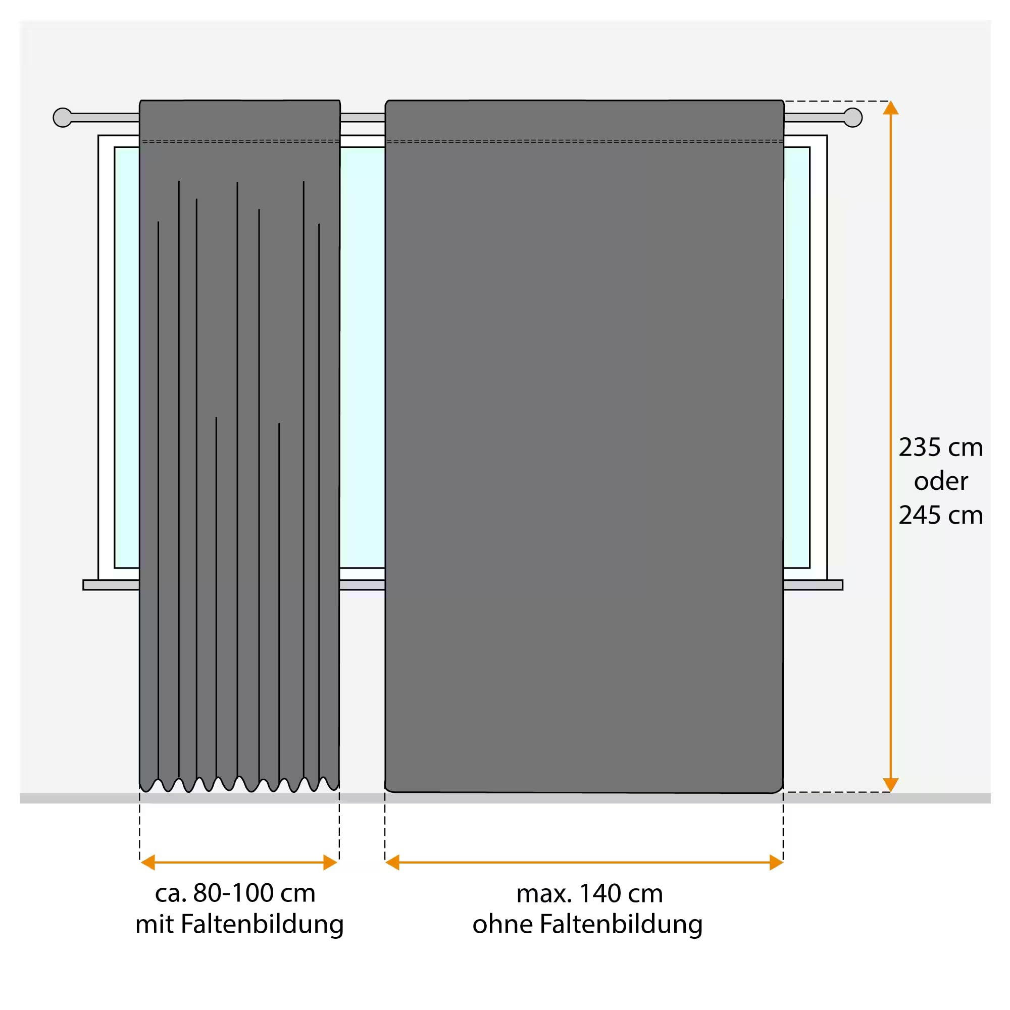 Victoria M. Aurora Verdunkelungsvorhang Blickdicht Thermovorhang mit Kräuselband, für Gardinenstangen und -schienen 140 x 245cm, Bordeaux, 2er Pack