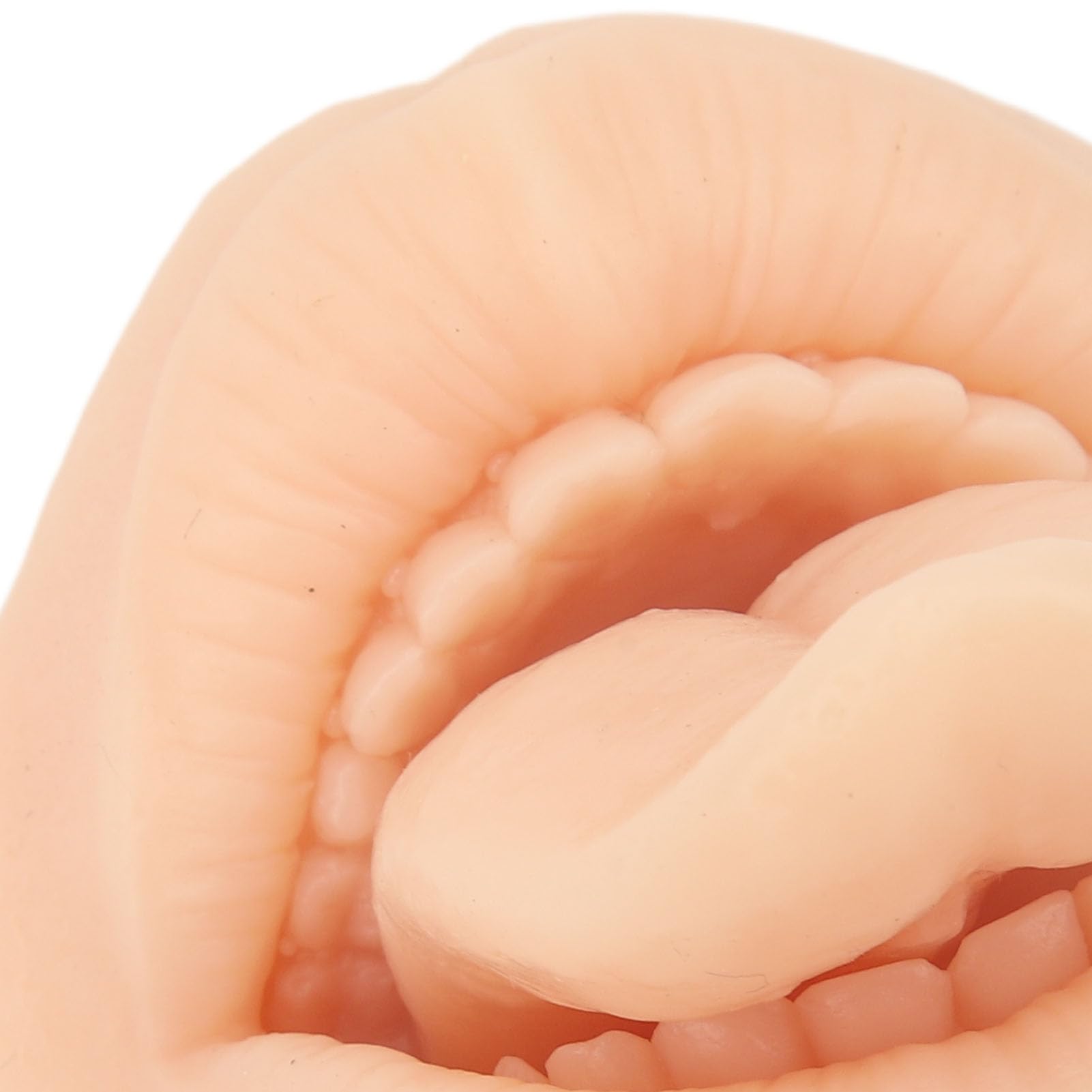Parties du Corps de Pratique de Perçage Souples et Réutilisables, Modèle de Bouche de Langue en Silicone 3D, Conçu pour Imiter la Bouche et la Langue Humaines, pour les