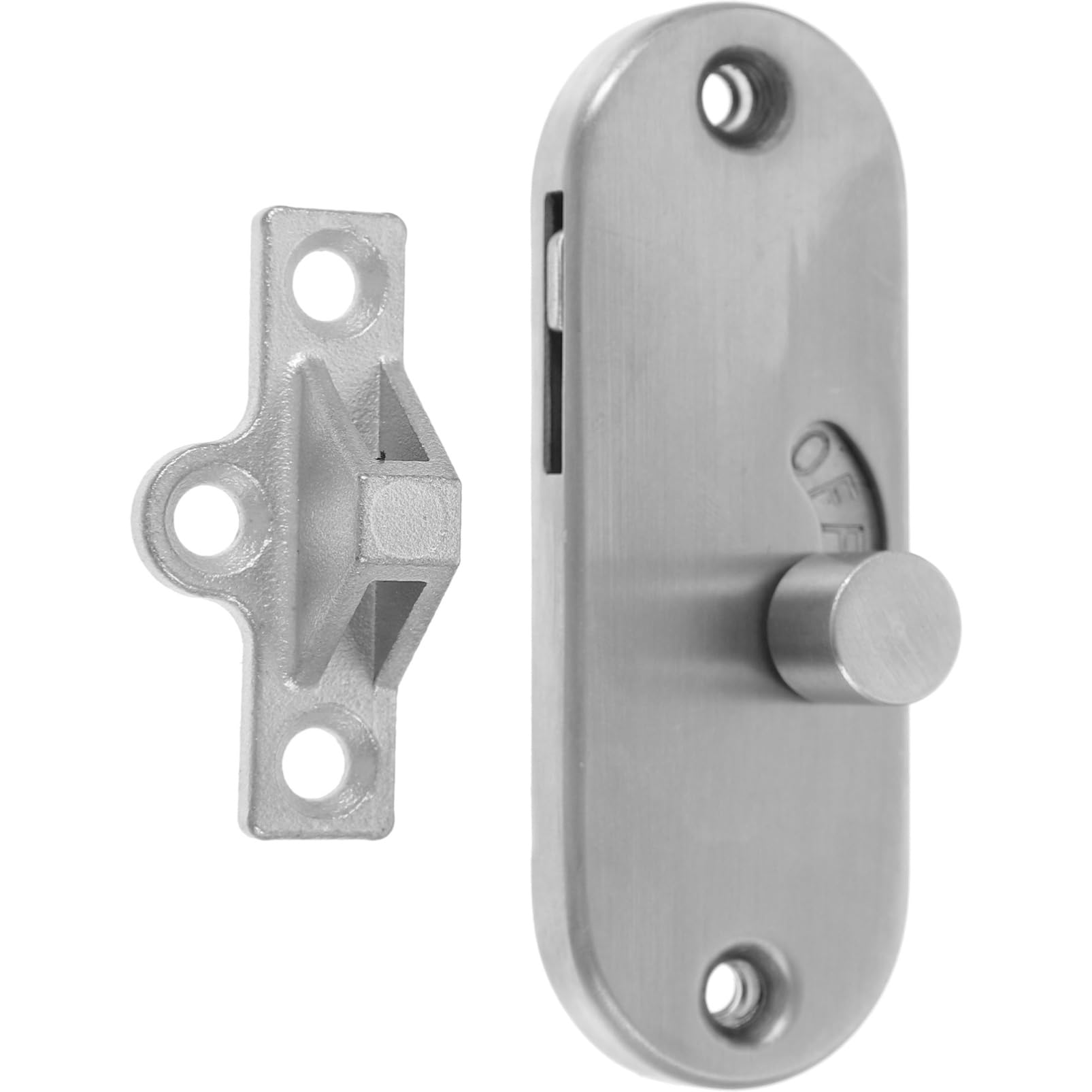 ULTECHNOVO 3stücke Sliding Door Lock Latch Einfach Zu Installierender Privatsphäre-riegel Für Schiebetüren Und Scheunentüren Inkl Montageschrauben Sicher Und Zuverlässig