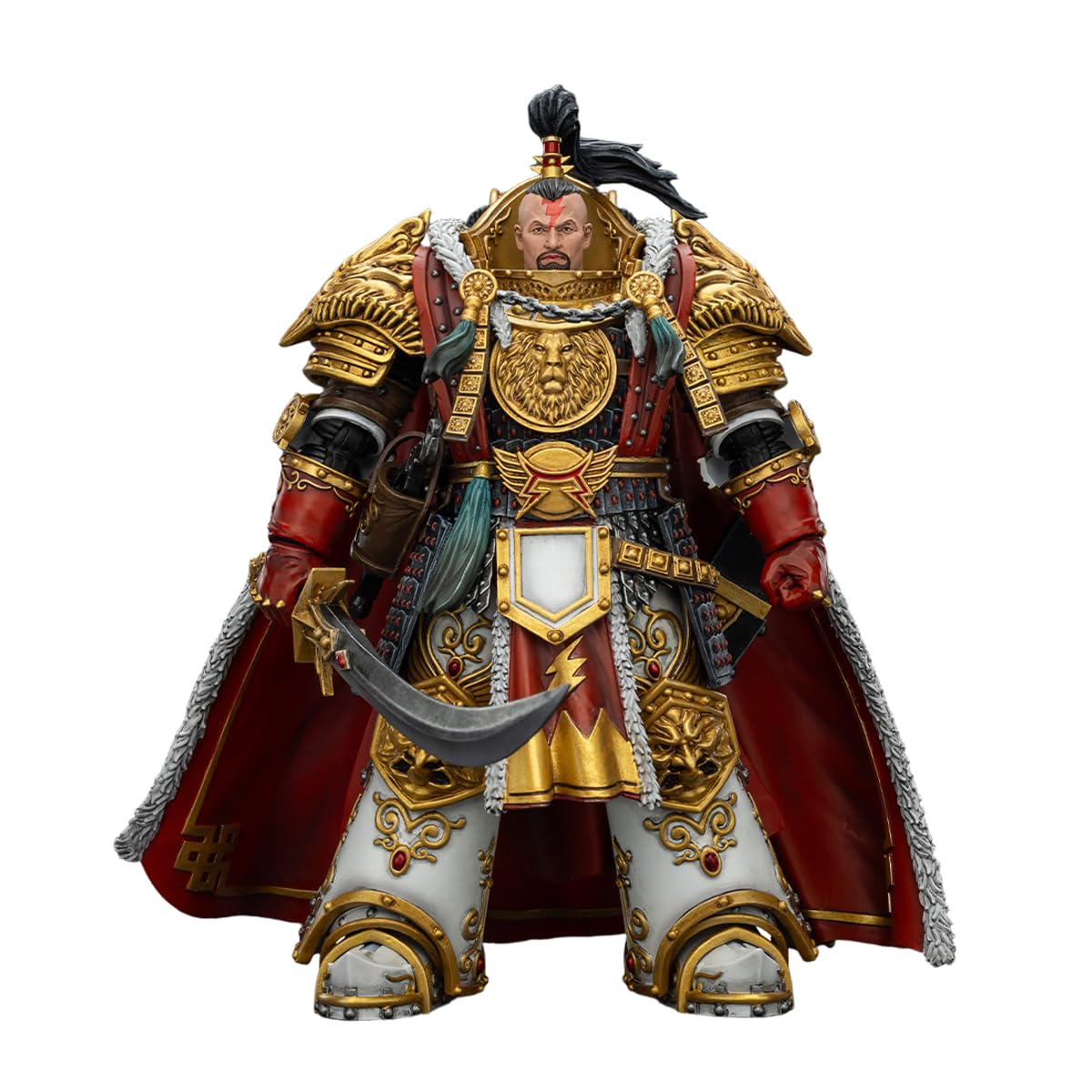 JOYTOY Warhammer 40,000 1/18 Action Figure White Scars Jaghatai Khan Primarch of the Vth Legion Collection Model Birthday gift — image 1