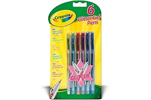 Crayola Glitter Gel Pens: Transform Your Creations into Shimmering Masterpieces