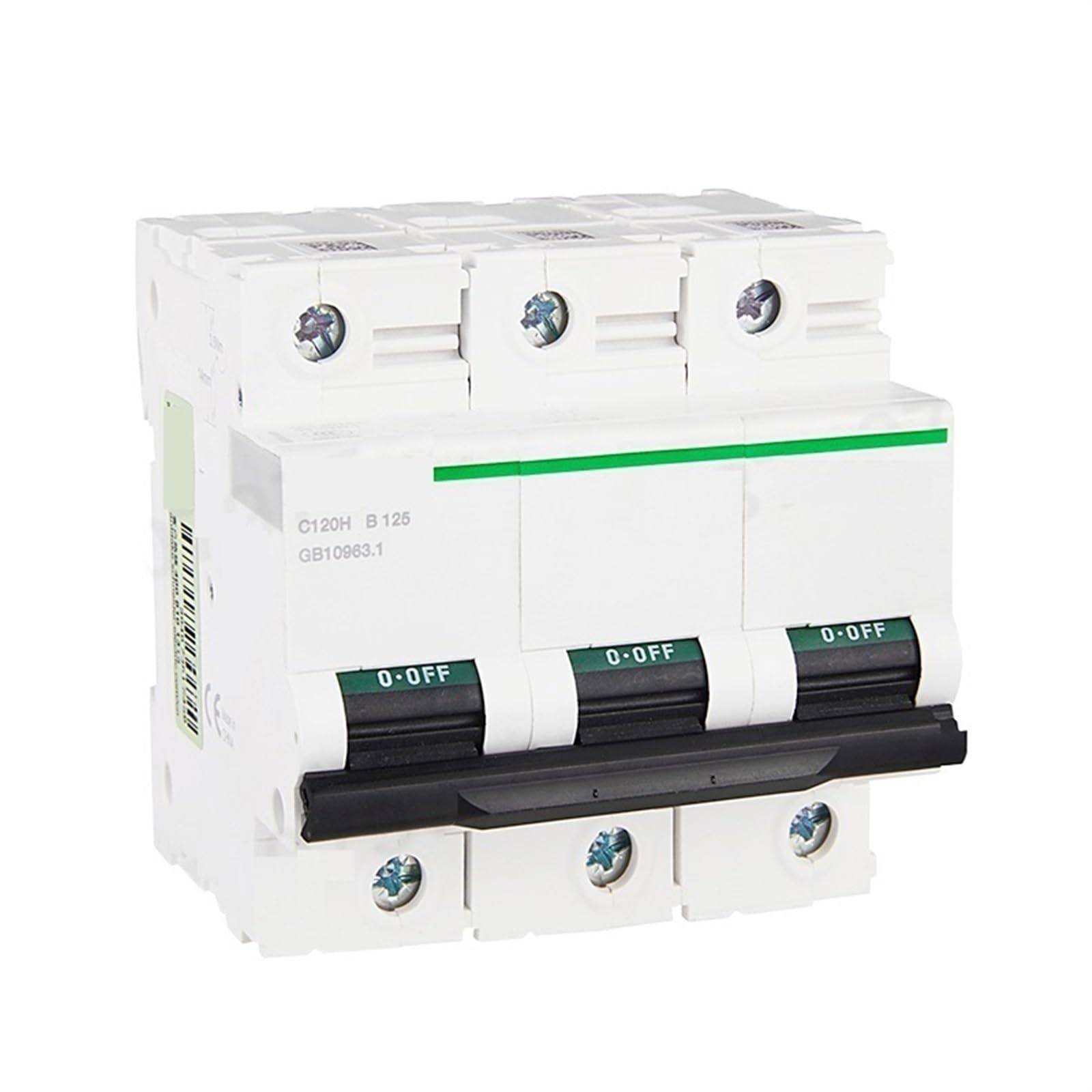 Disjoncteur C120H haute puissance 3p 100A Type B construction durable 10kA - 3