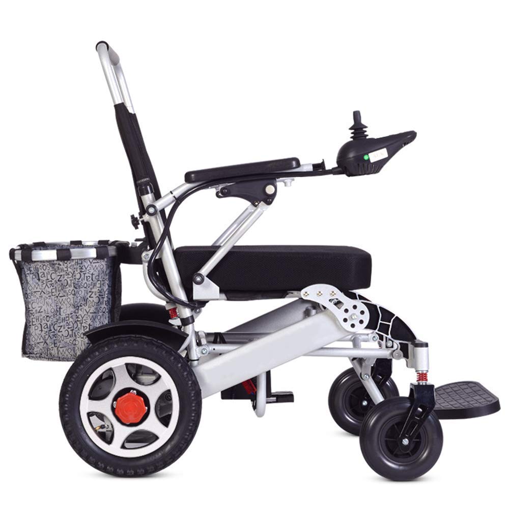 Sedia a rotelle elettrica Portatile Pieghevole Batteria al Litio disabili Sedia a rotelle per Anziani disabili