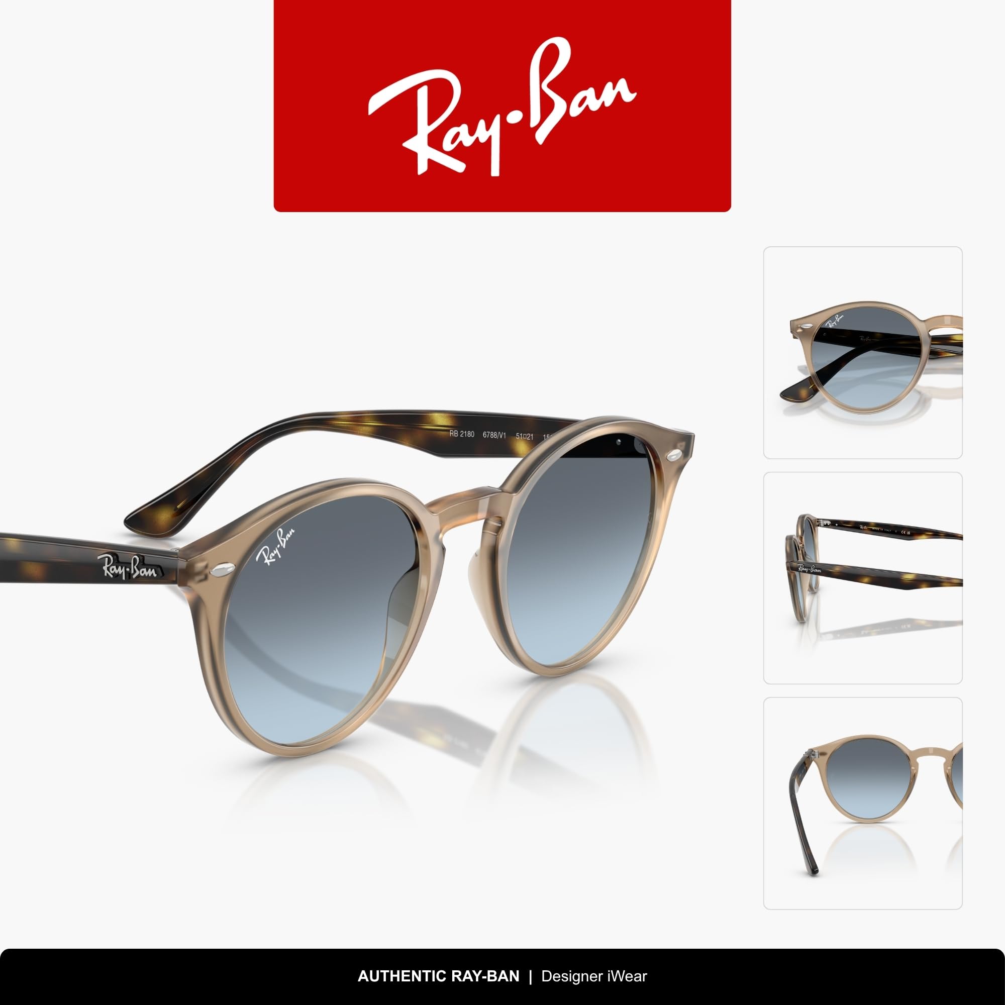 Ray-Ban Unisex Sonnenbrille Rb2180