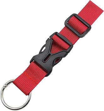 10pcs Luggage Buckle External Buckle Hook Suitcase Pull Rod Suitcase Backpack Strap Reinforcement StrapRed