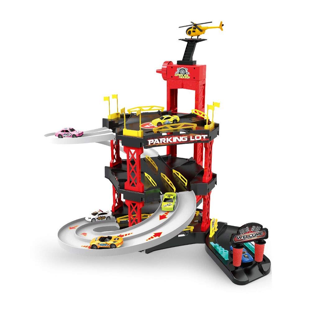 garage playset cars
