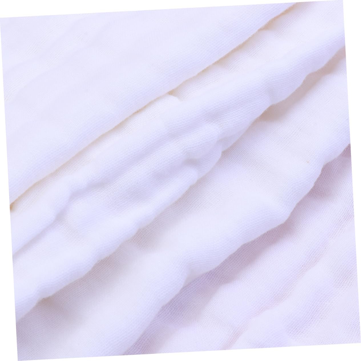 Toddmomy 2pcs Burp Cushion Soft Shoulder Pad for Spitting and Comfortable Boy Girl Gauze Towel White Easy to Clean and Portable for Parents