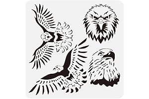 Eagle Stencil for Artistic Decor