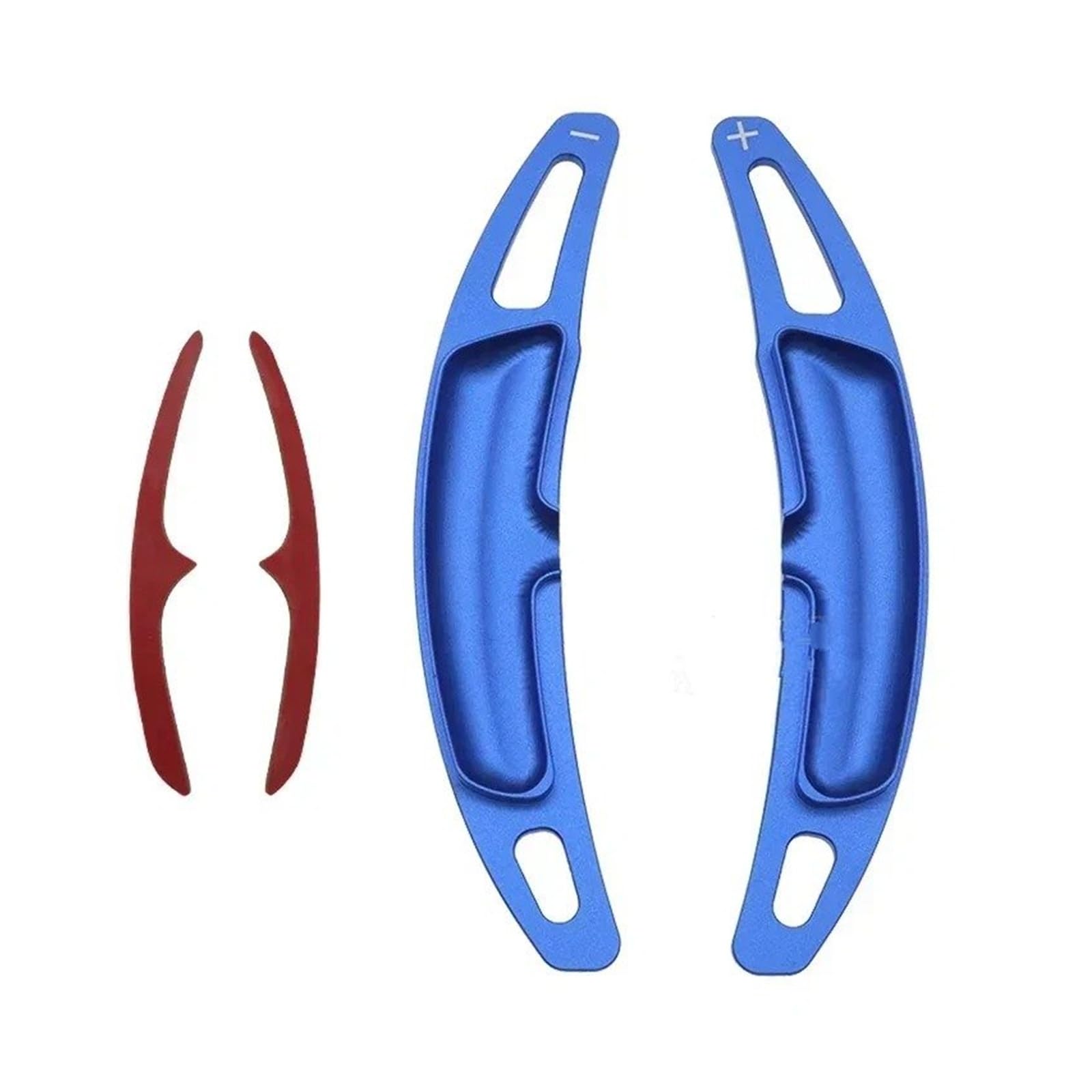 Xxiucj Car Paddle Shifter Extensions for for Macan for Panamera for Cayenne for 911 718 918 Car Steering Wheel Shift Paddle(Blue)
