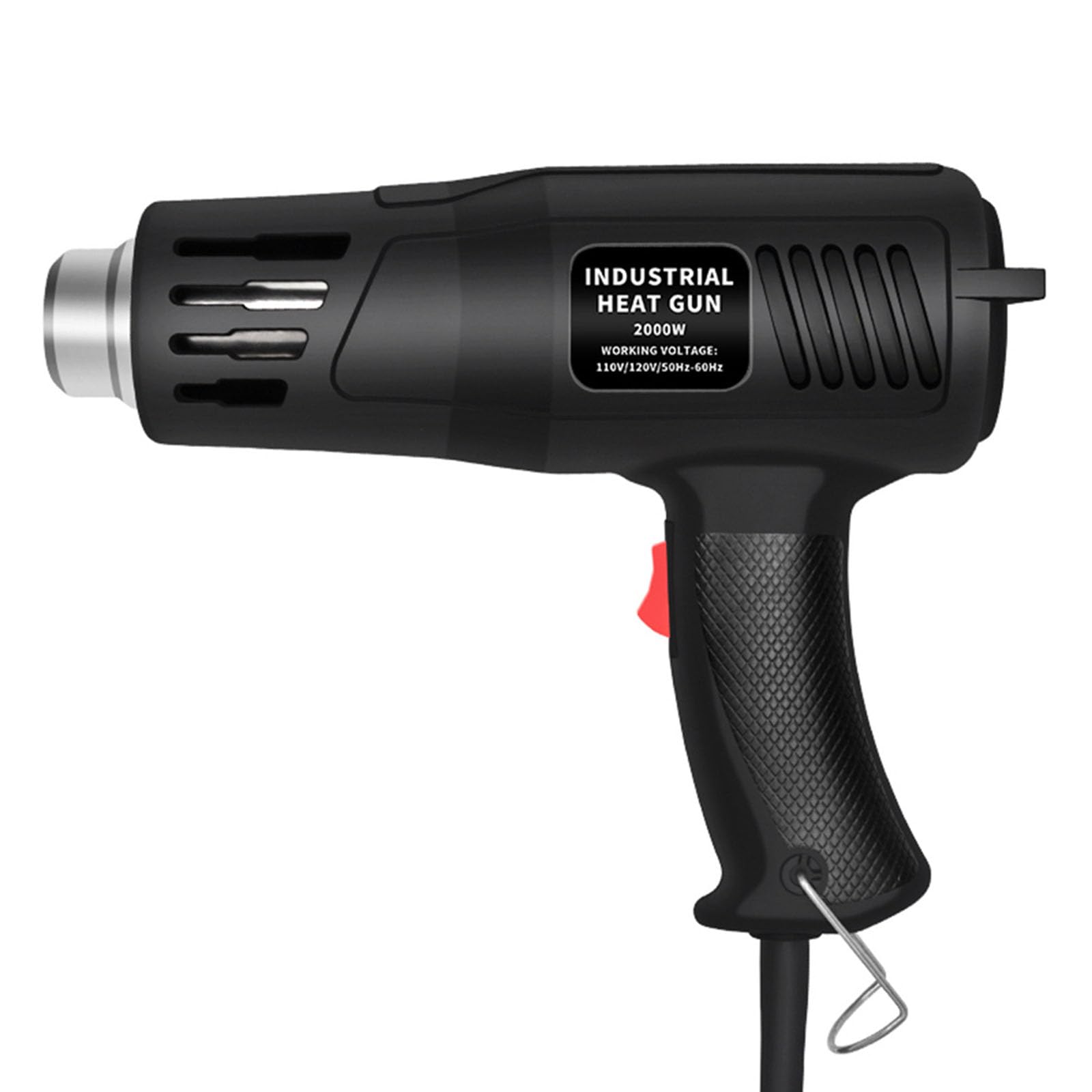 Heat Gun, 2000W 140°F-1112°F (60°C-600°C) Fast Heating, 2 Temperature Control Settings, Variable Temperature, Overheat Protection, for Crafts, Shrinking PVC, Paint Stripping