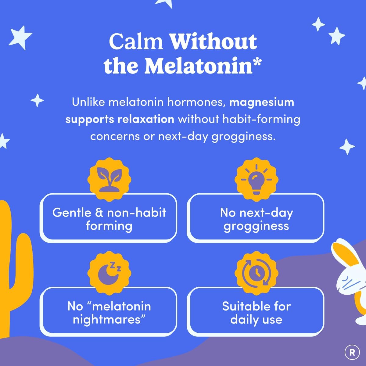 FIRST DAY Kids Magnesium Citrate Gummies (Ages 4+) with No Melatonin | Calm Kids Magnesium Gummies | Bedtime Supplement for Better Sleep with Suntheanine® L-Theanine | Strawberry | 30-Days Supply - Image 4