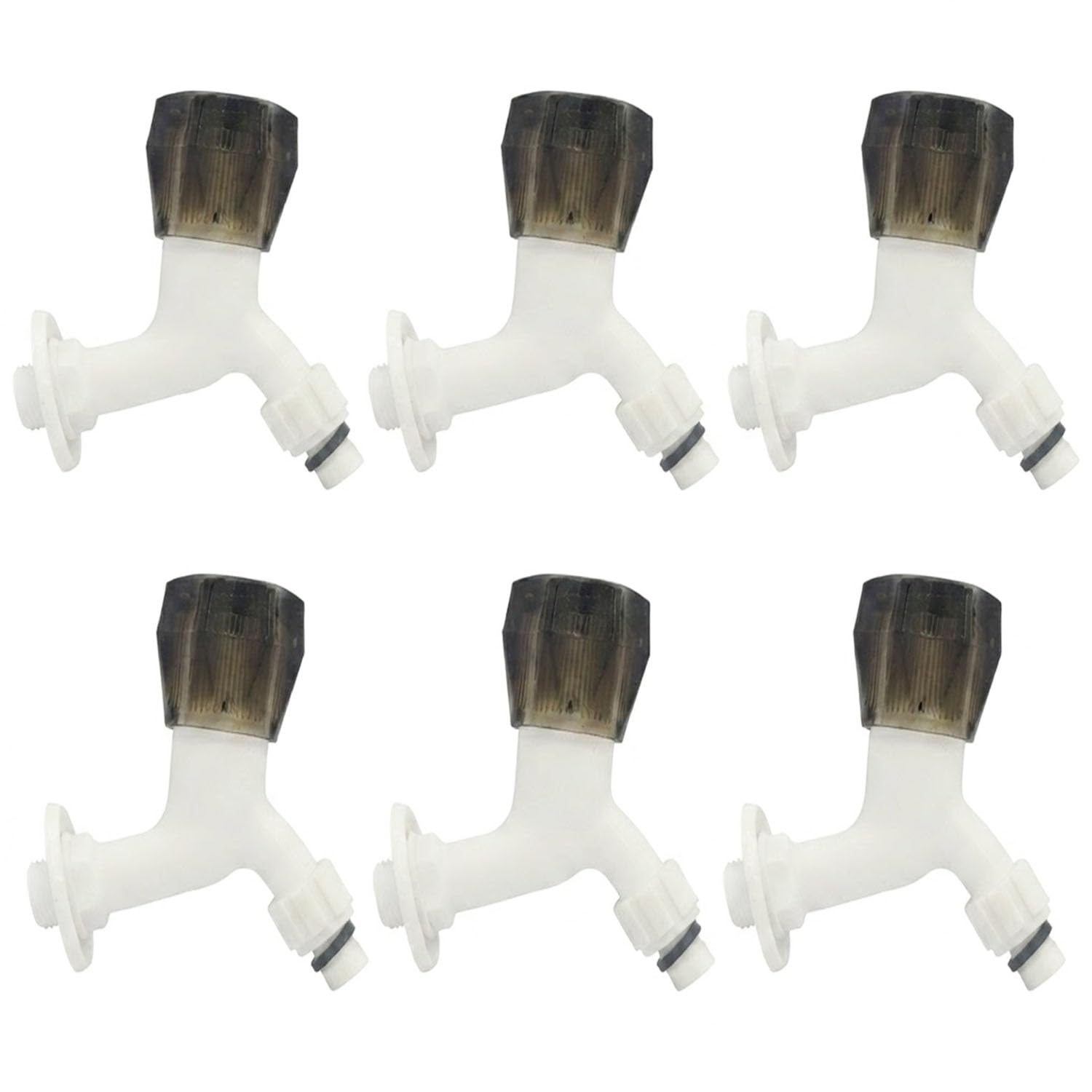 NISKANET PVC Washing Machine Nozzle Taps (Pack of - 4) Water Supply and Wall-Mounted Tap for Fully Automatic and Semi Automatic Washing Machines | ASDZ-image-34