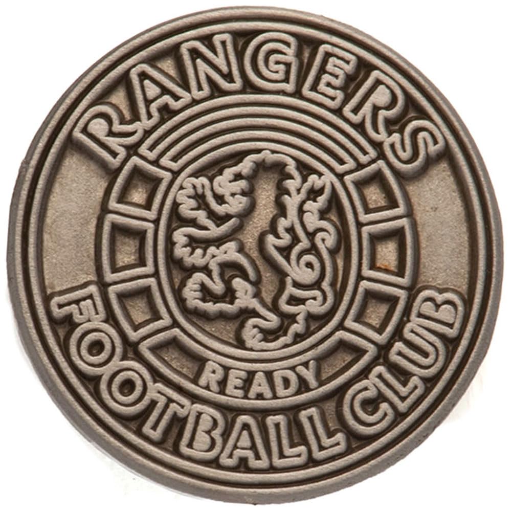 Tottenham Hotspur Men's Antique Silver Rangers Fc Crest Badge (One Size) (Antique Silver)