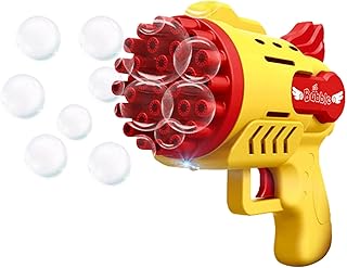 Bubble Maker Toy for Kids - 29 Holes Bubble Maker Machine,Automatic Bubble Maker, Summer Outdoor Indoor Party Activity Bubble Blower Toys Gift for Boys Girls Toddler Chenjia