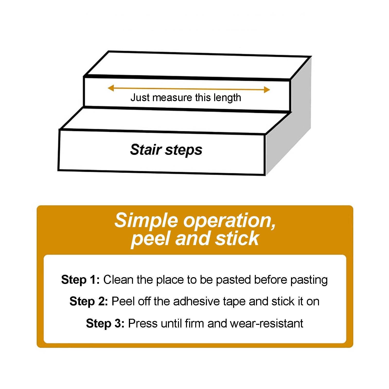 Nez De Marche D'escalier-protection Nez De Marche Caoutchouc Escalier Nez De Marche PVC 50x25mm Protections De Bord Et D'angle Nez De Marche Profilé D'escalier ( Color : Nero , Size : 4m/157.4inch )