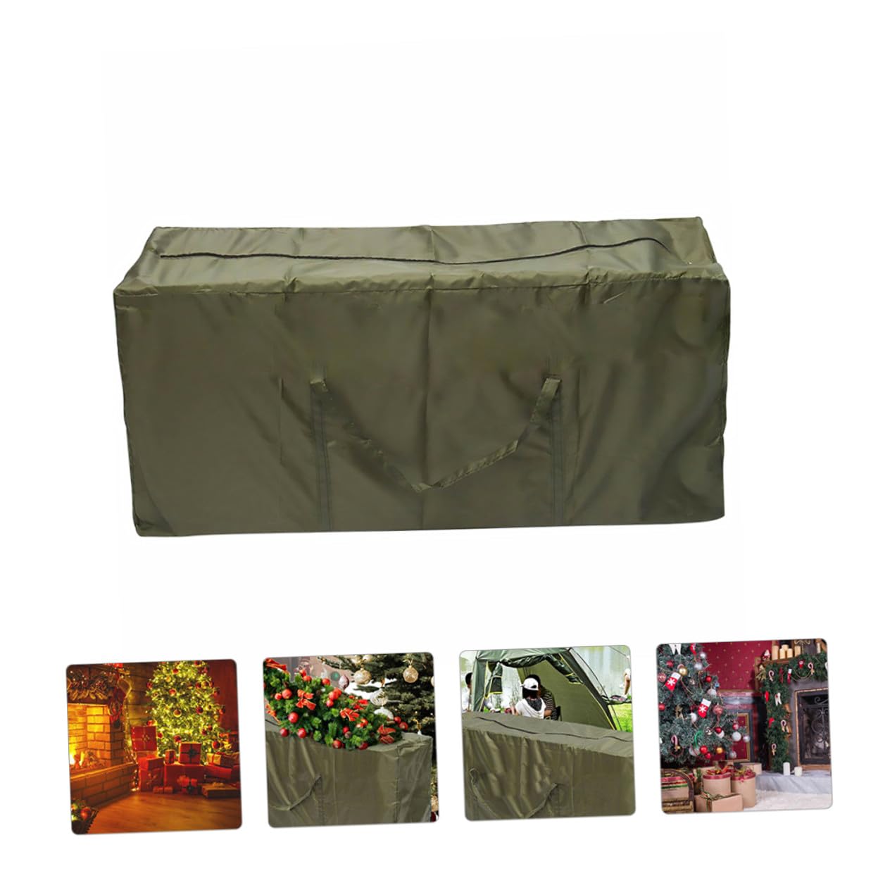 Weihnachtsbaumgeschenktüte Aufbewahrungstaschen Mit Reißverschluss Weihnachten Weihnachtspray -tasche Taschendekoration Weihnachtsbaumregal