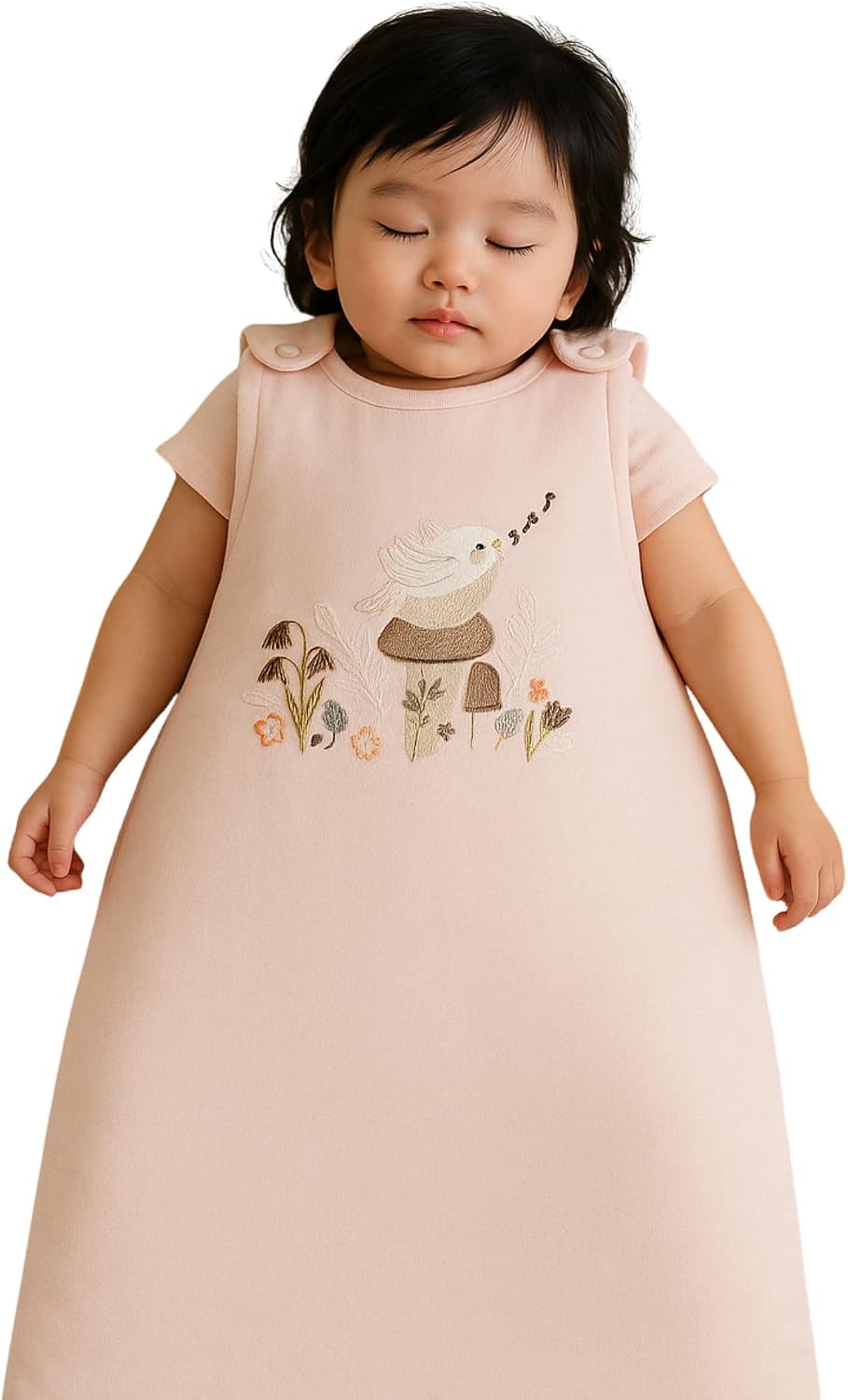 2-In-1 Baby Sleep Sack & Swaddle Wrap - Newborn Sleep Sack Fits 0-24 Months - Bamboo Rayon & Merino, Baby Swaddle Sleep Sack