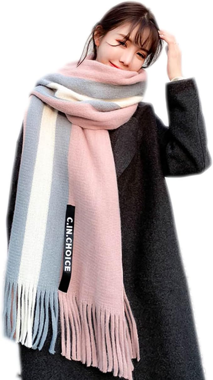 マフラー レディース カラー F メンズ カシミヤマフラー レディースマフラー ストール 無地 白 防寒 秋冬 女性 男性 代 30代 プレゼント 即発送可能