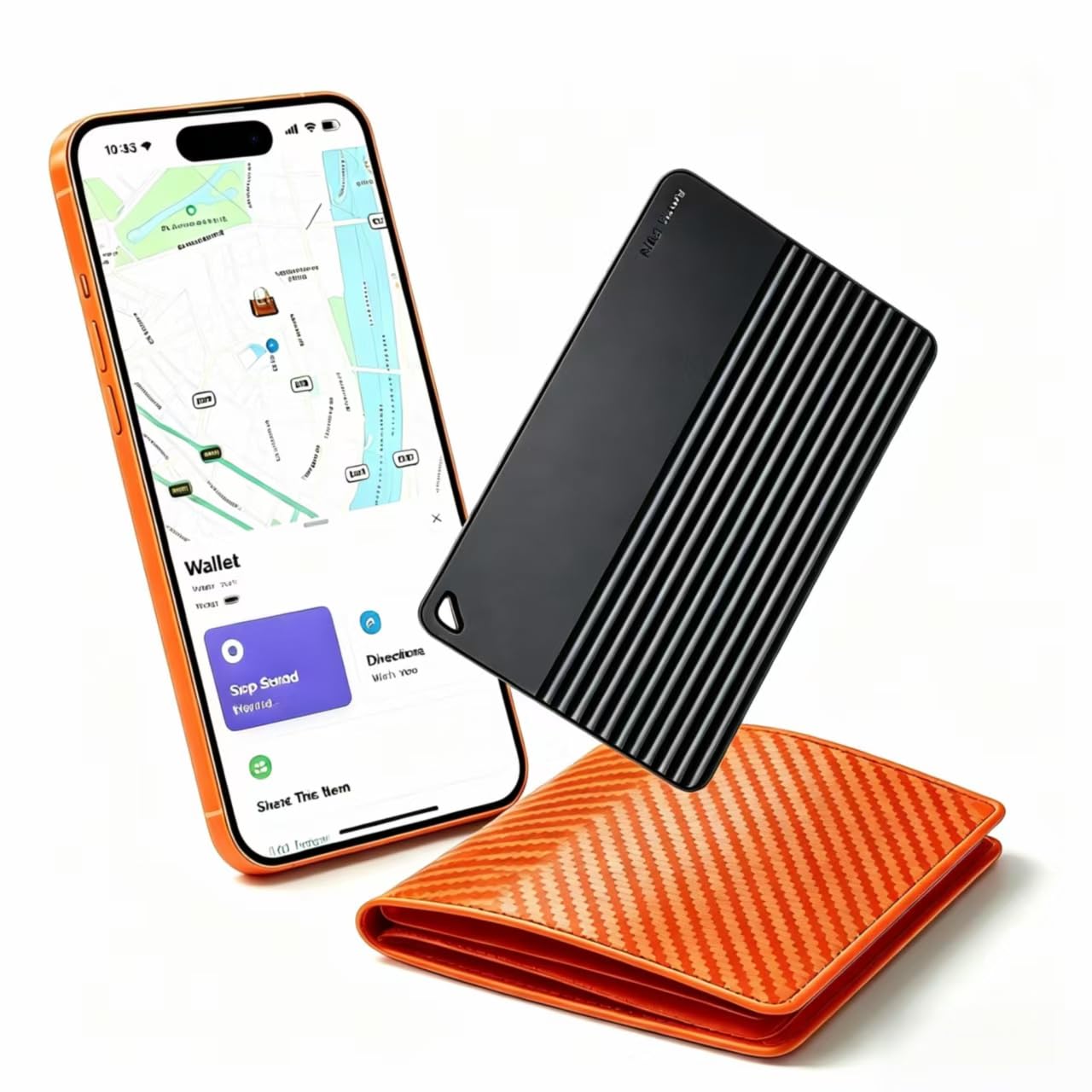 Wallet Tracker Card for Apple Find My, 5-Year Battery Bluetooth Item Finder for iPhone, Slim Smart Tracking Card for Wallet, Luggage, Passport, Purse, Backpack, iOS Only-image-41