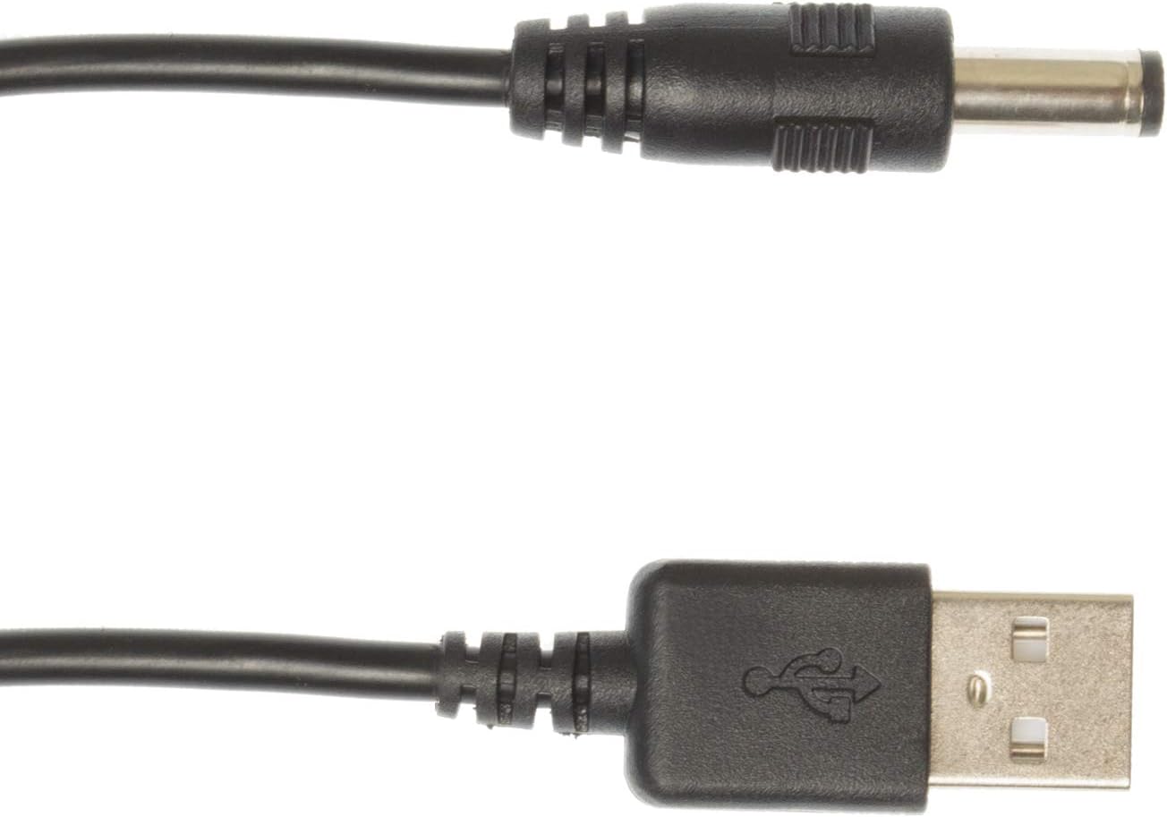 Kingfisher Technology - 90cm Black USB Charger Charging Power Cable Lead Adaptor (22AWG) Compatible with Babyliss multi-groomer 7056U T64c CA09 Clipper