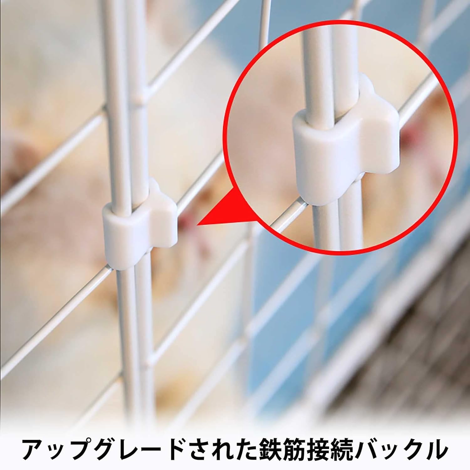 Cat Cage - Cat Cage Playpen 2-Tier Cat Cages Indoor Large with Litter Box,Folding Metal Cat Crate with Roof and Door - DIY Pet Enclosure for Rabbit,Guinea Pig,Chinchilla,Pink