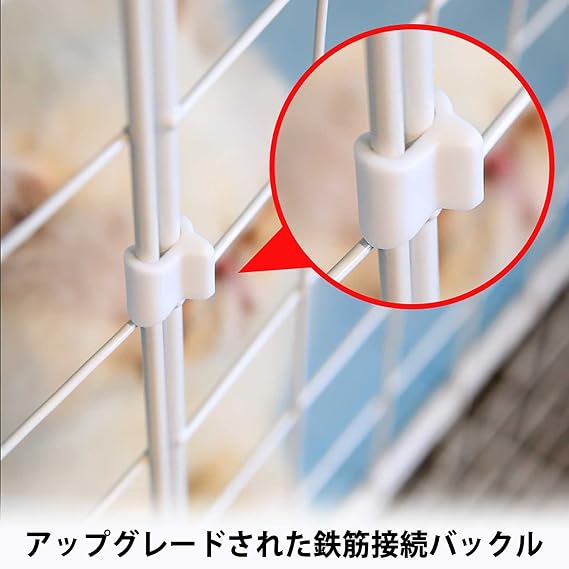 HJMMWT Cage Playpen 3-Tier Cages Indoor Storage Shelf,Folding Metal Cat Crate With Roof And Door Pet Enclosure Large Exercise Place Ideal For 1-3 Cats -,Yellow-a