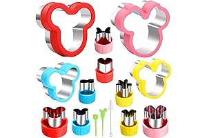 Minnie Mouse Baking Set: Delightful Cookie Cutters for Young Bakers