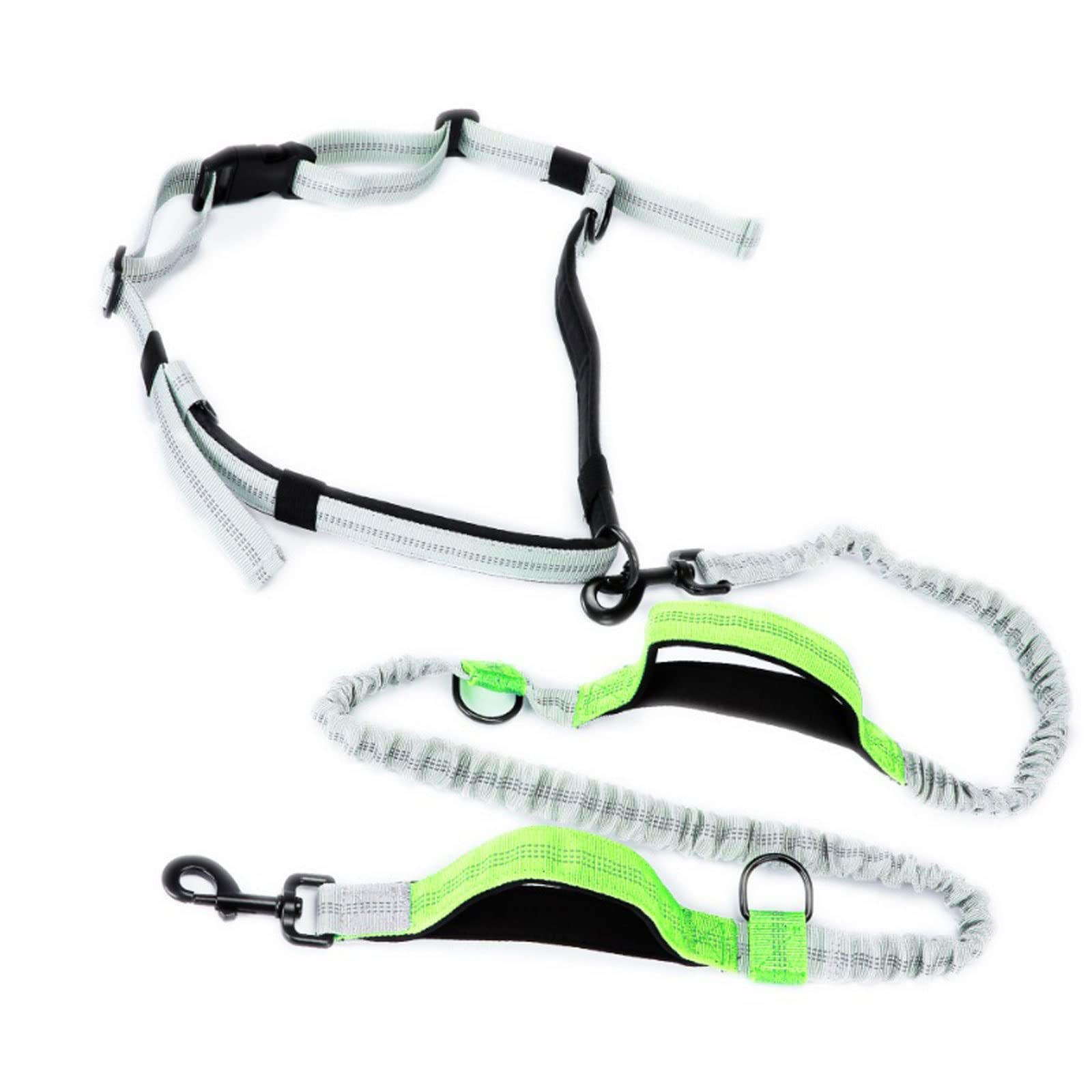 XIANGFAGS Laisse Chien 2022 Nouvelle Laisse de Chien à Main Libre réglable for Chien de Compagnie Marche Course Jogging Chien laisses Taille Ceinture Poitrine Sangle Tirer Corde