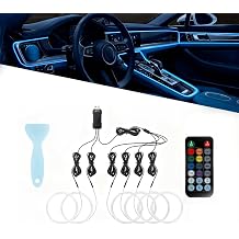 Car LED Strip Light for Nissan Z 20232025, 6 in 1 Car Ambient Lighting Kits, Interior Interior Light Sync to Music, Auto Decorations Interior Accessories, 8M