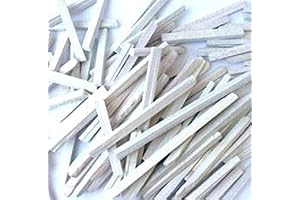 50 Pieces Natural Stone White Slate Pencils for Eating