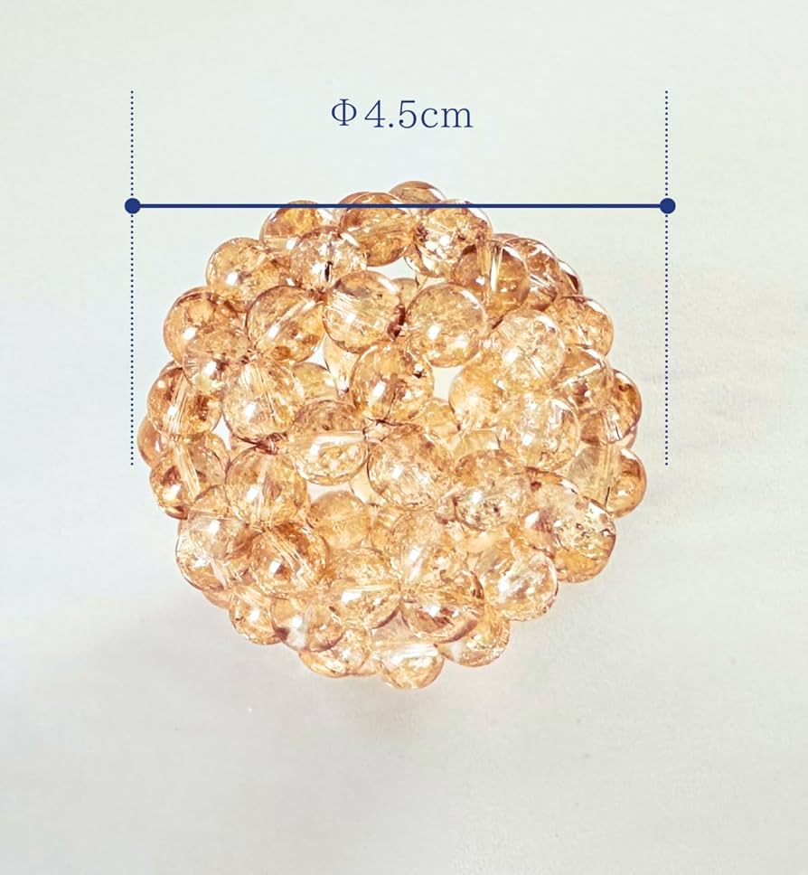 専用出品★シャンパンオーラ　新生幾何学フラーレンクリスタルなど Amazon.co.jp: フラーレン クラック水晶シャンパンオーラ 6mm