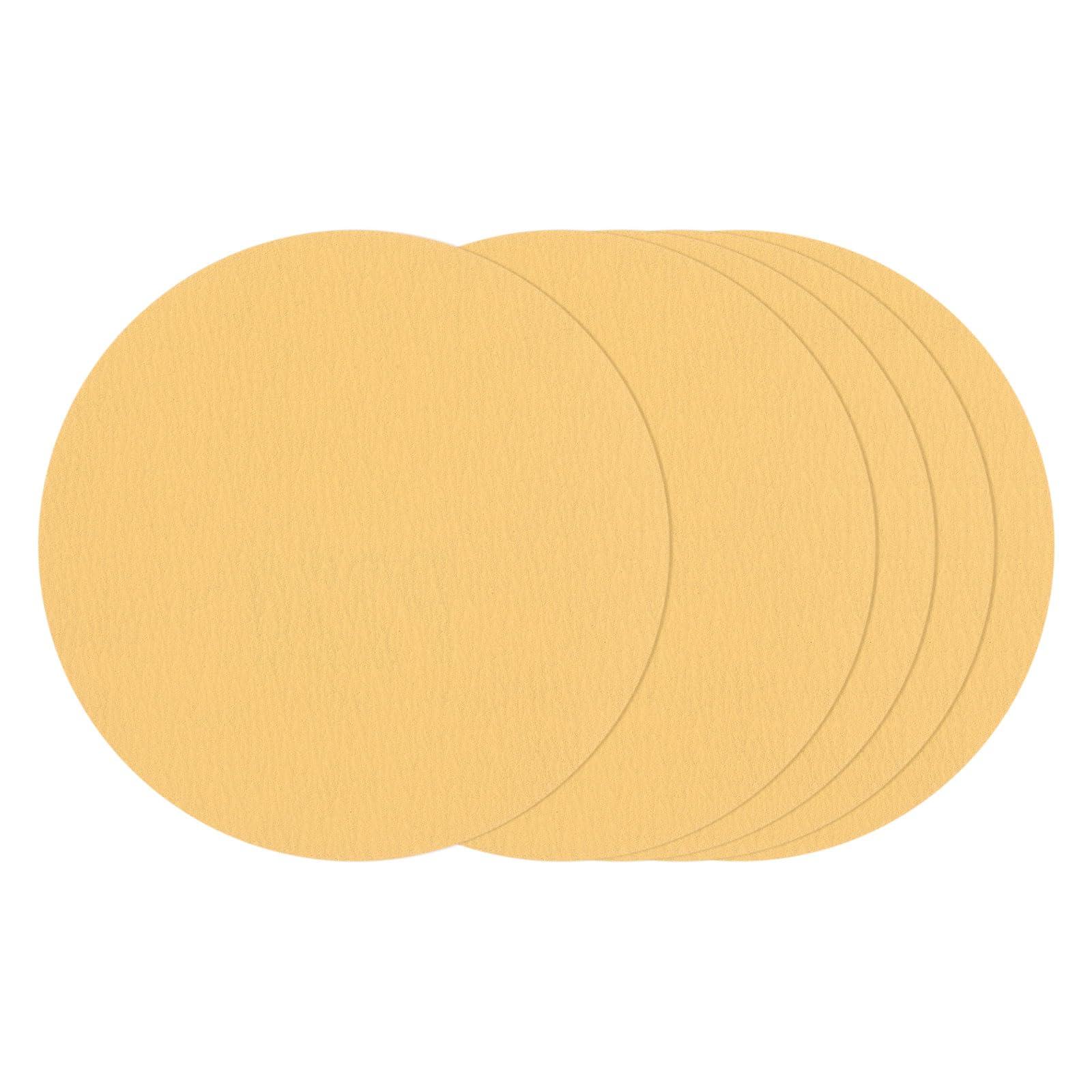 Kozelo 25 Pcs Sanding Discs 76 mm 240 Grit Hook and Loop Random Orbital Sandpapers Suitable for Drywall Sander Wood Metal Furniture, Yellow — image 1