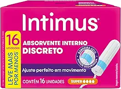 Intimus Absorvente Interno Super, 16 Unidades