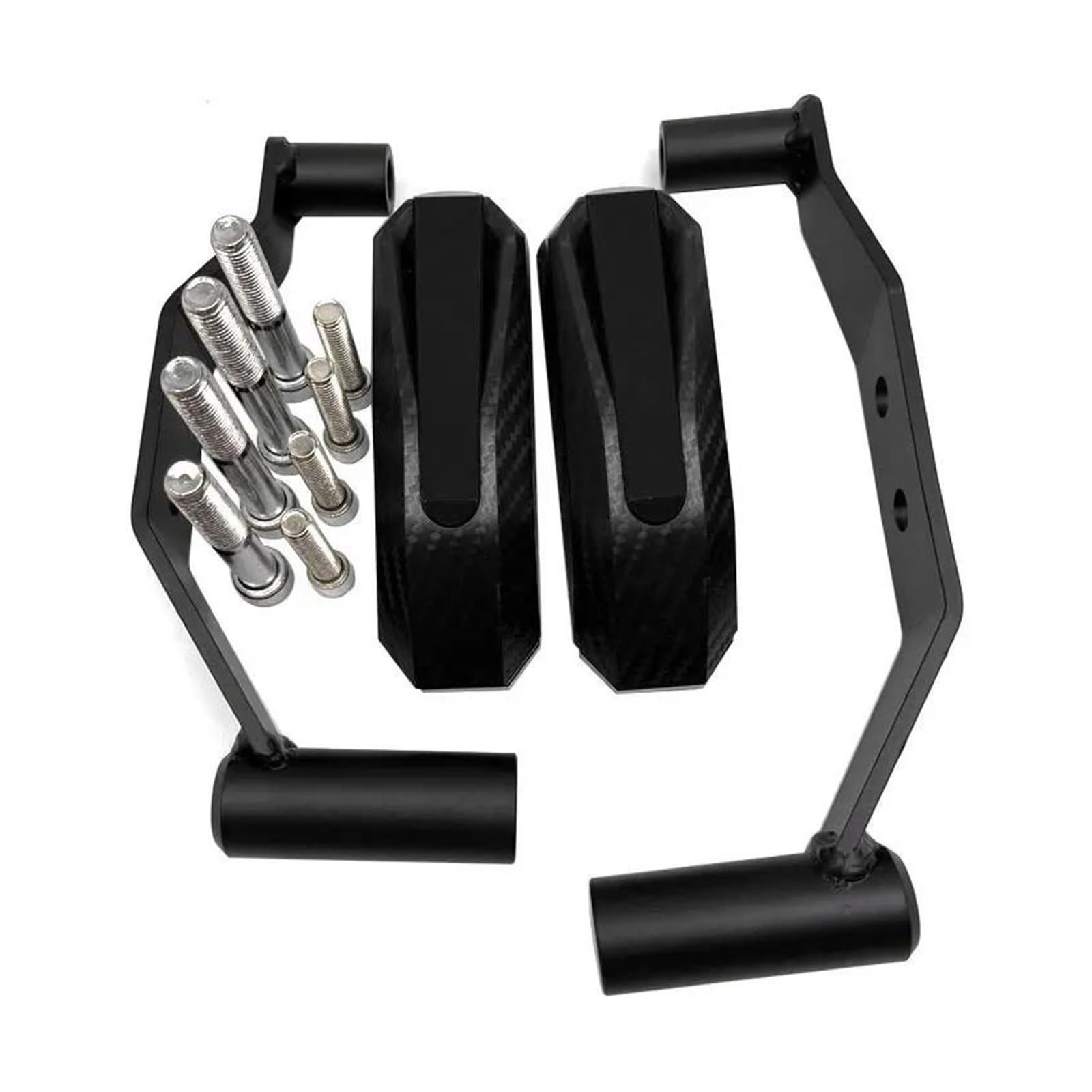 Topes Anticaida para Kawasaki para Z900 2017-2024 Piezas Motocicleta Cubierta Motor Almohadillas Antichoque Protectores Marco Deslizador Protector Estator Protector contra Choques(Negro)