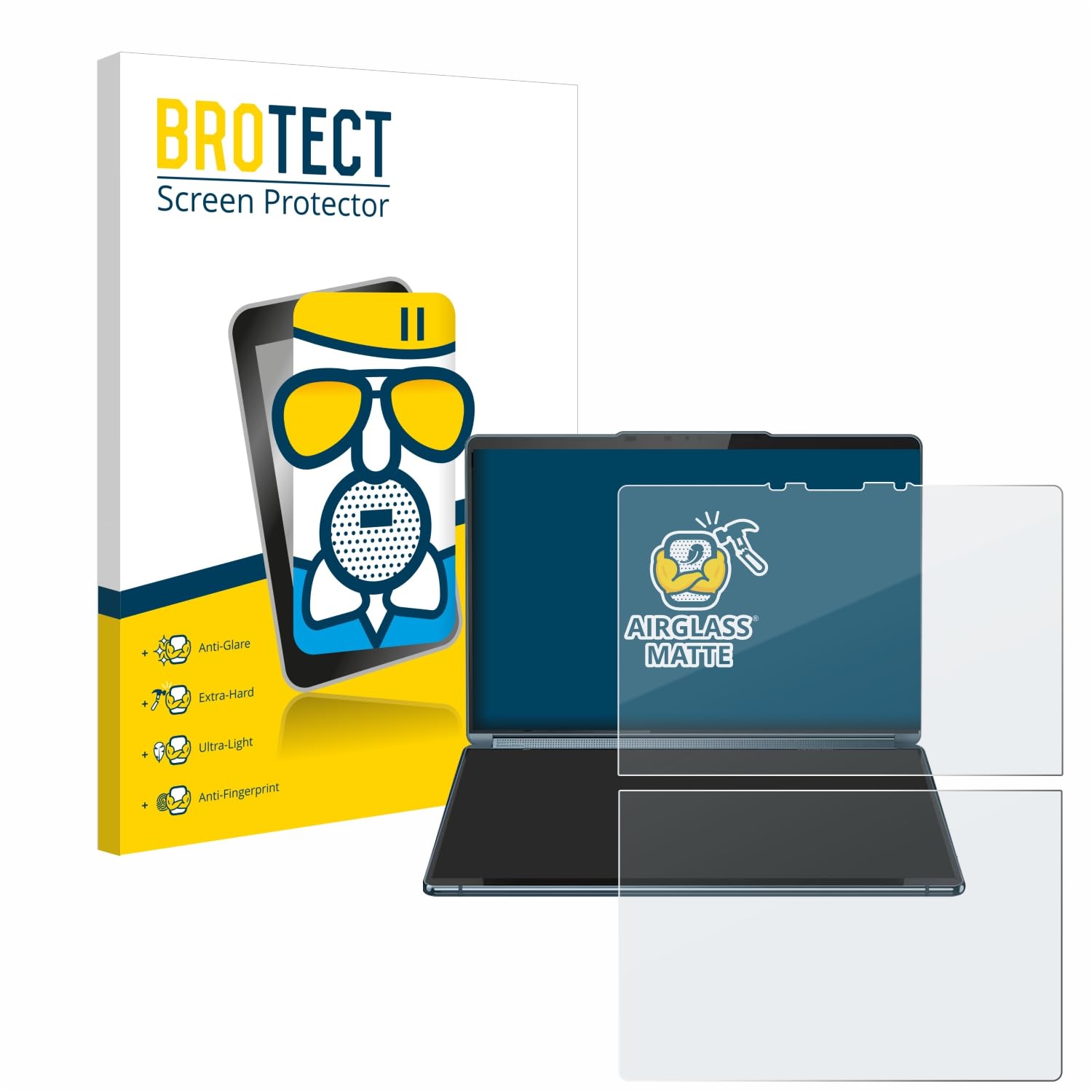 Brotect Pellicola Opaca Anti-Riflesso Per Xiaomi Redmi Note 11 – Durezza 9H, Made In Germany - 2