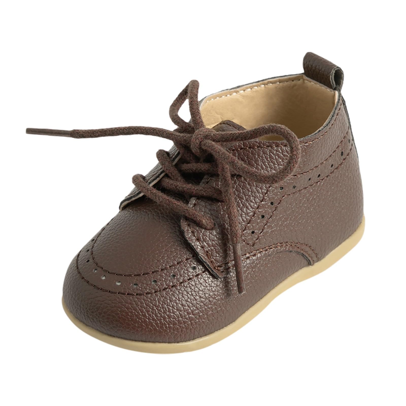 Genérico Zapatos Casuales británicos para Caminar de bebé diseño primaveral y para niños pequeños Desde Nacimiento hasta un año